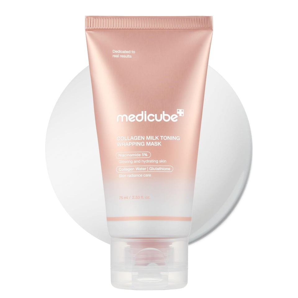 medicube front packaging showing product and brand for easy identification