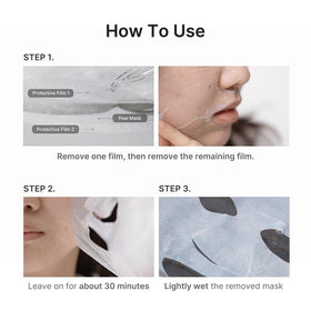 medicube ingredient layout highlighting hypochlorous acid and hyaluronic aid clarity