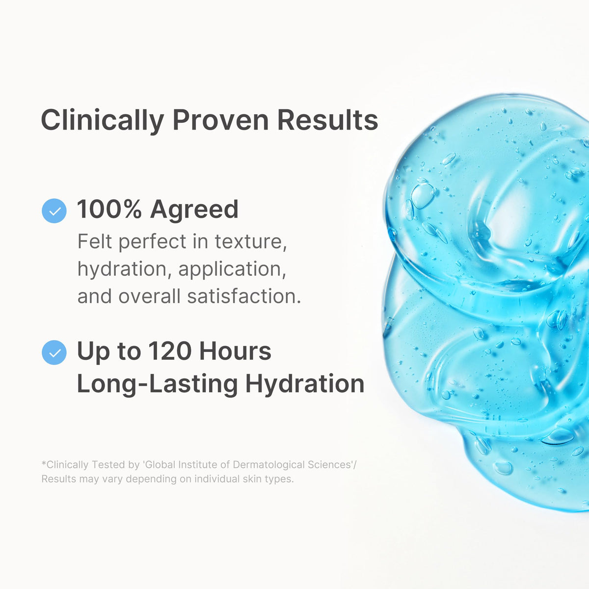 medicube applying jelly cream to cheek for cooling hydration