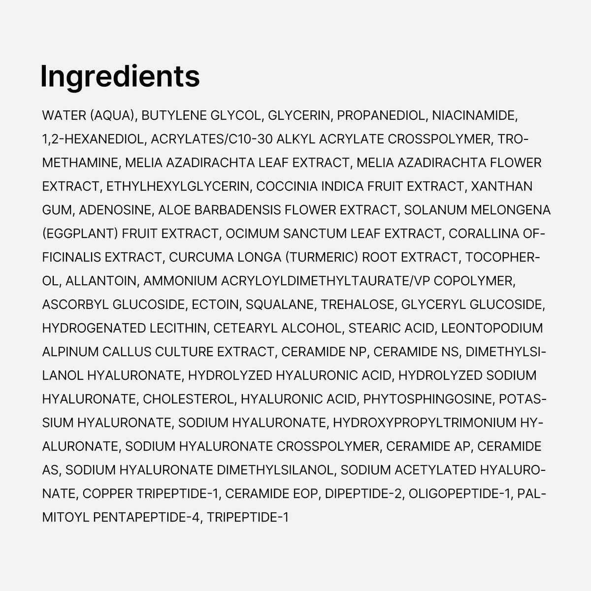 medicube conceptual image of ceramides and hyaluronic support