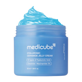 medicube front jar photo showing clean packaging and product benefit