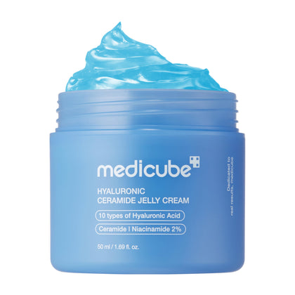 medicube front jar photo showing clean packaging and product benefit