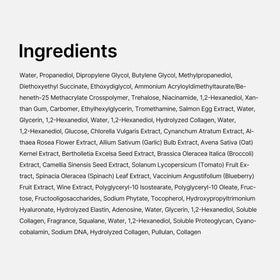 medicube label close-up with pH info and dermatologist-tested note, builds trust