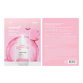 medicube lifestyle scene in bathroom prepping skin before makeup application