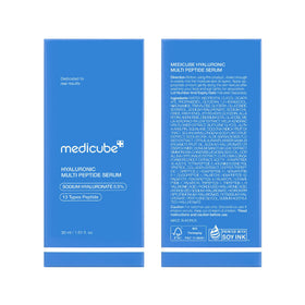 medicube lifestyle glowing skin model showing radiant, soothed complexion result