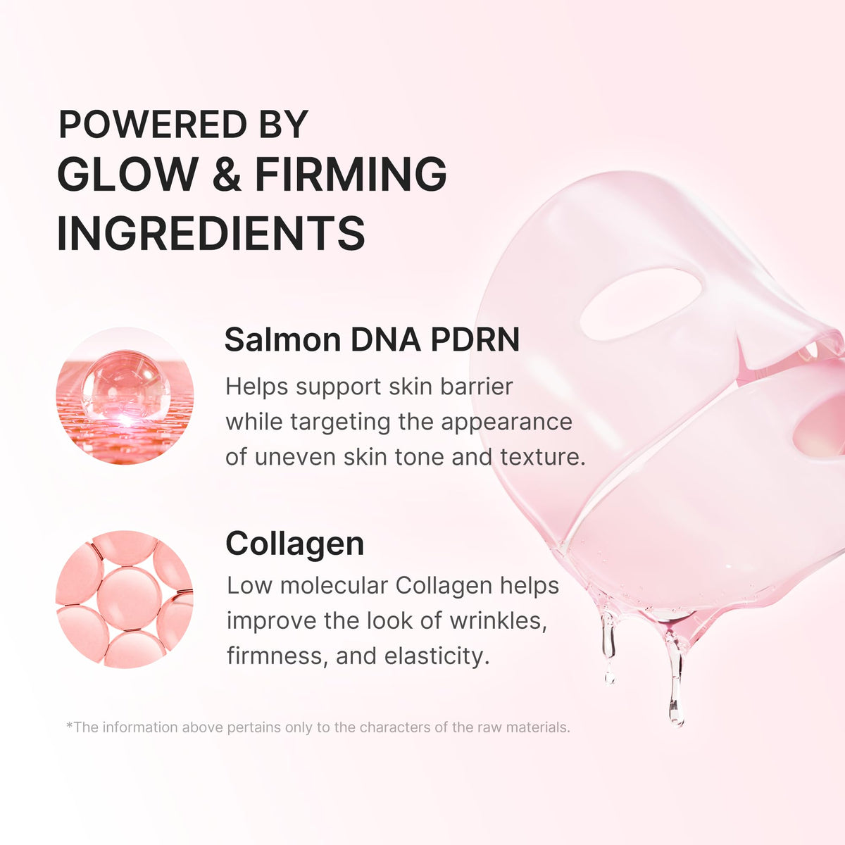 medicube mask turning transparent to show optimal serum absorption benefit