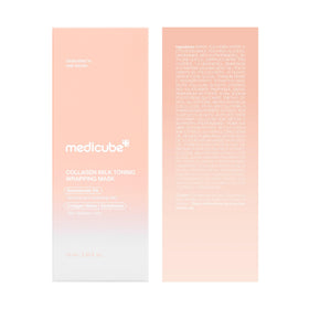 medicube smooth skin finish after use showing no-sticky, dewy benefit