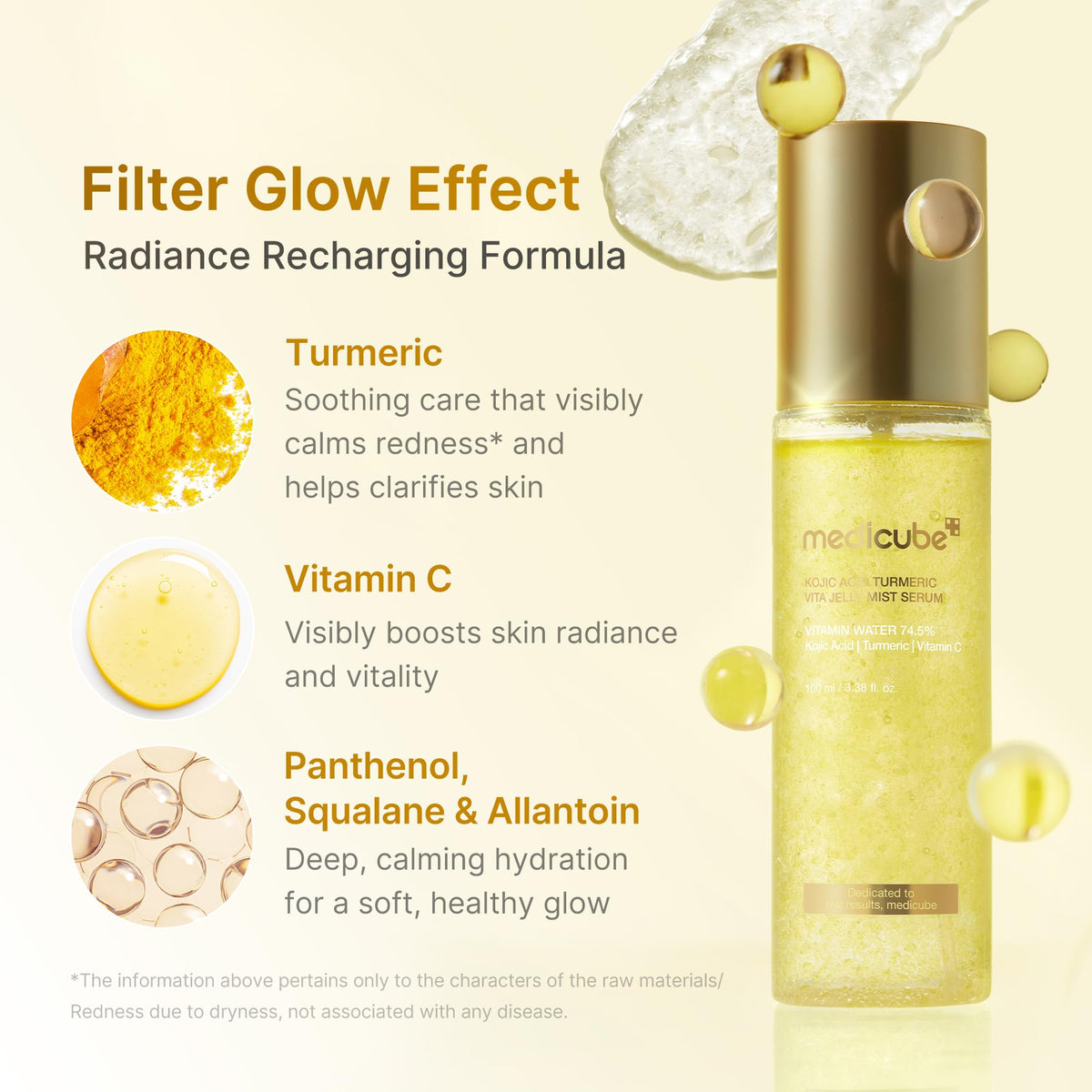medicube fine mist spray in use refreshing skin and makeup