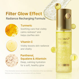 medicube fine mist spray in use refreshing skin and makeup