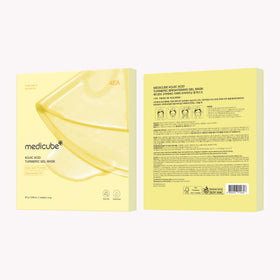 medicube on bathroom shelf in nighttime routine inspiring radiant morning