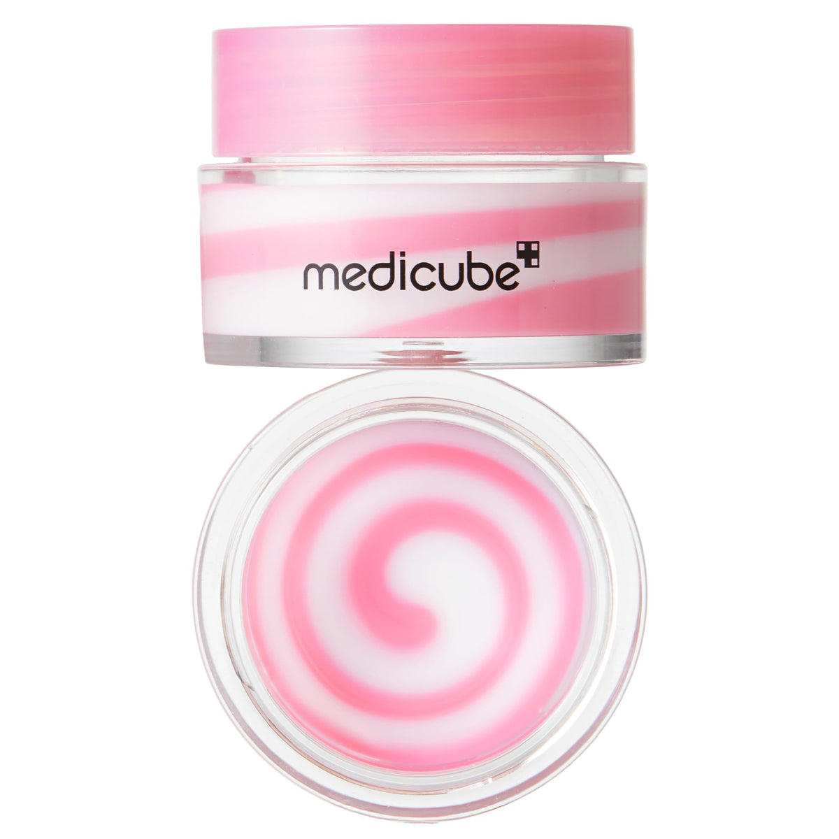 medicube open texture closeup highlighting smooth balm consistency