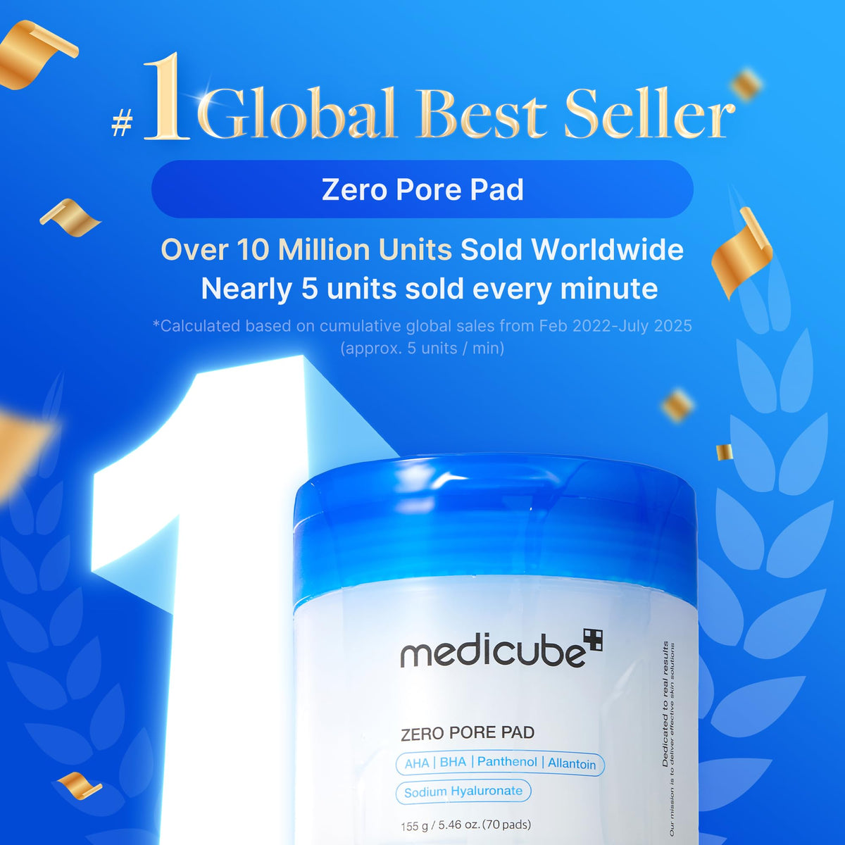 medicube pad texture closeup highlighting dual textures for effective exfoliation