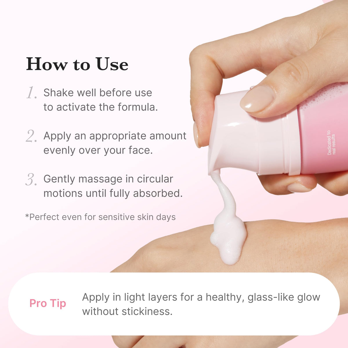 medicube cotton pad soaked with serum for intensive brightening mask