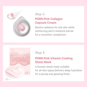medicube PDRN Vita Coating sheet mask flat lay for quick radiance