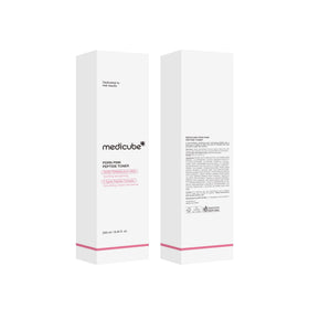 medicube morning routine scene showing toner use for radiant skin benefit