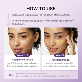 medicube hand application demonstrating small amount coverage and easy absorption
