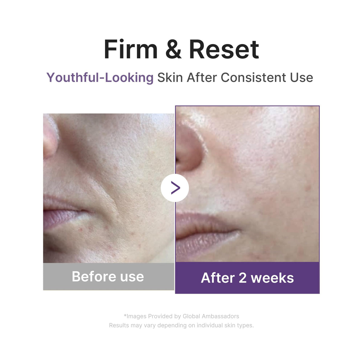 medicube serum texture drops on skin showing lightweight hydration and smooth finish