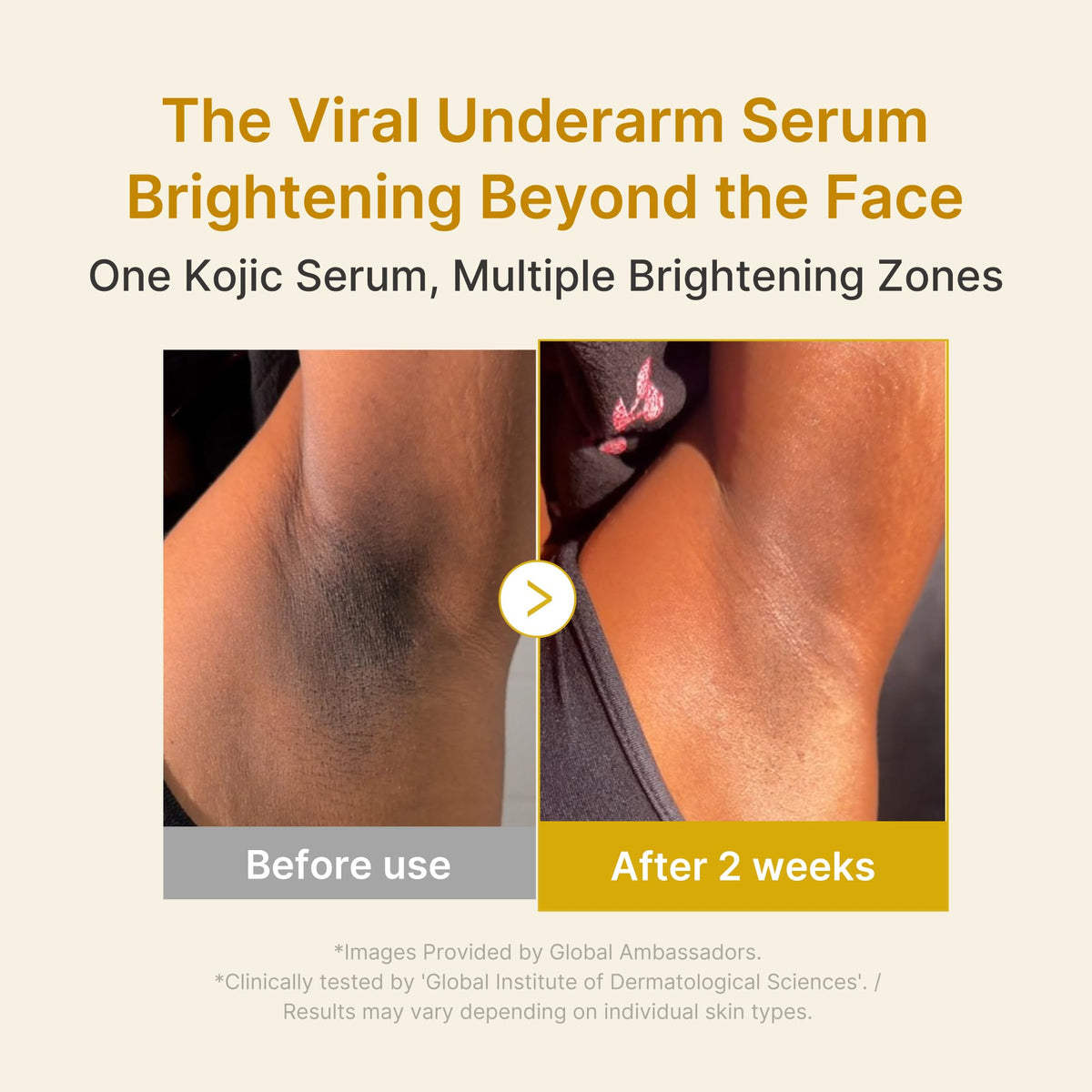 medicube serum texture on skin illustrating lightweight absorption and hydration