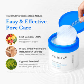 medicube silky side detail showing smooth surface to soothe and distribute essence