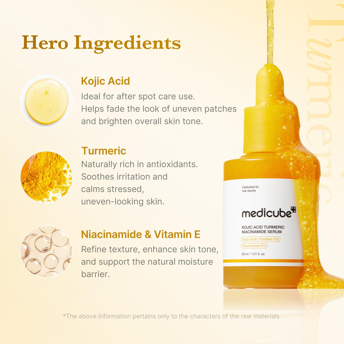 medicube snowflake-like capsules close-up showing stable delivery of active ingredients