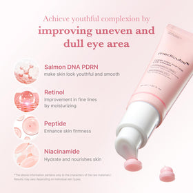 medicube close-up of silky serum texture highlighting lightweight, fast-absorbing benefit