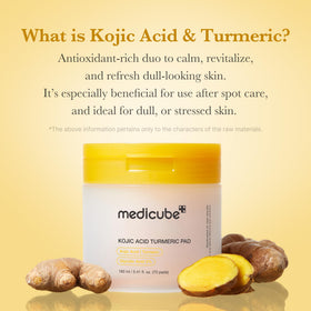 medicube pad fiber close-up showing soft texture for gentle exfoliation