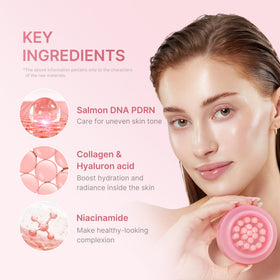 medicube gel-cream texture spread showing lightweight hydration