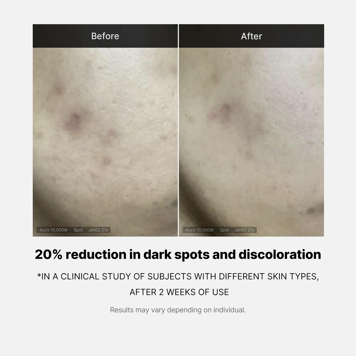 medicube three bottles beside a coin to show compact travel-friendly size