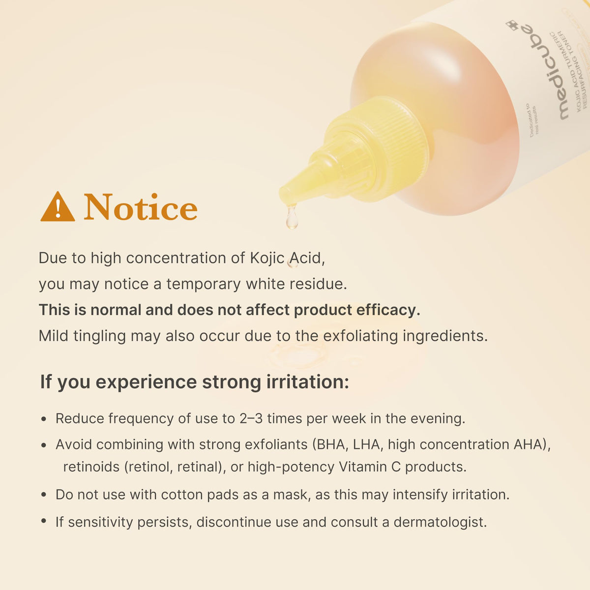medicube applied to underarm area showing targeted brightening and smoother texture