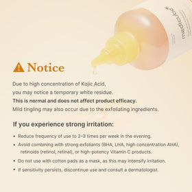 medicube applied to underarm area showing targeted brightening and smoother texture