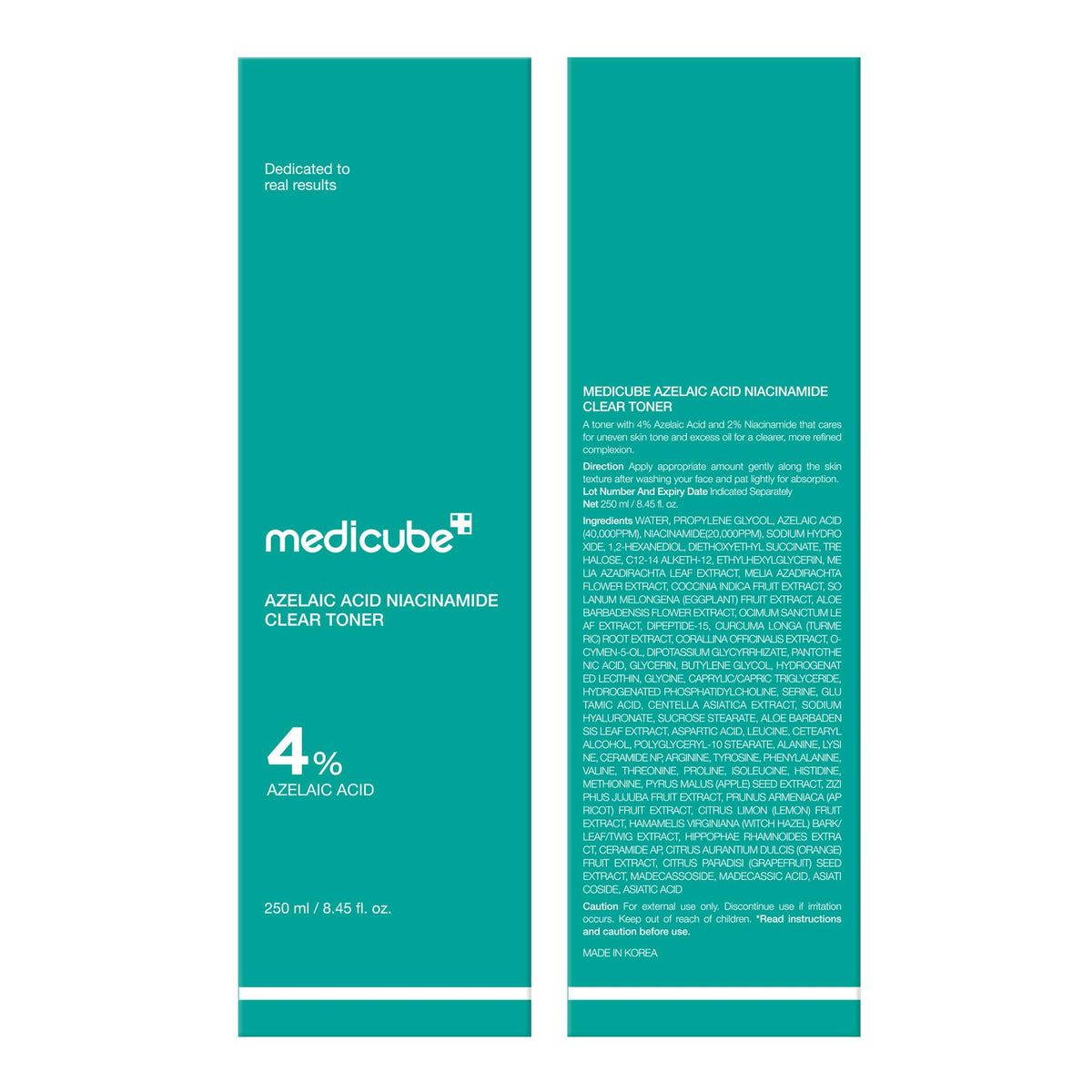 medicube packaging box showing retail presentation and gift-ready benefit