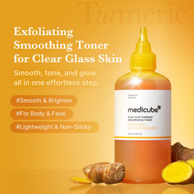 medicube pump tip dispensing toner for hygienic precise application and convenience