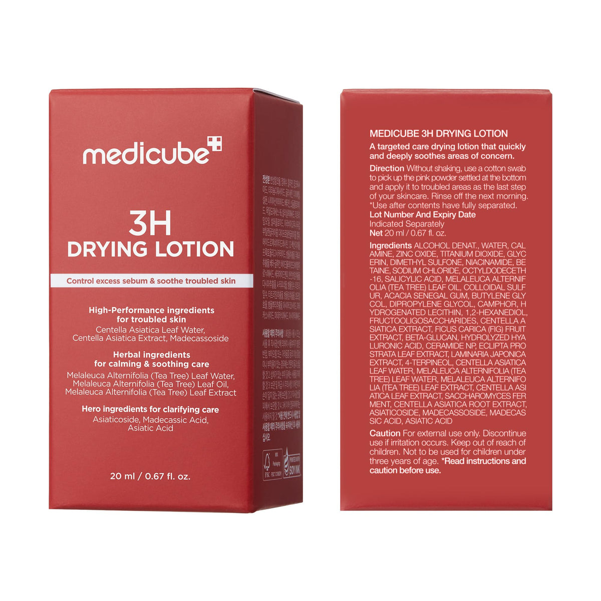 medicube inside a travel pouch to show portability and on-the-go spot care