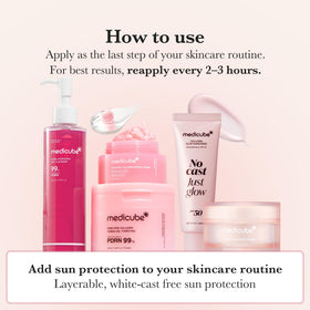 medicube travel size in routine setup offering travel-friendly protection