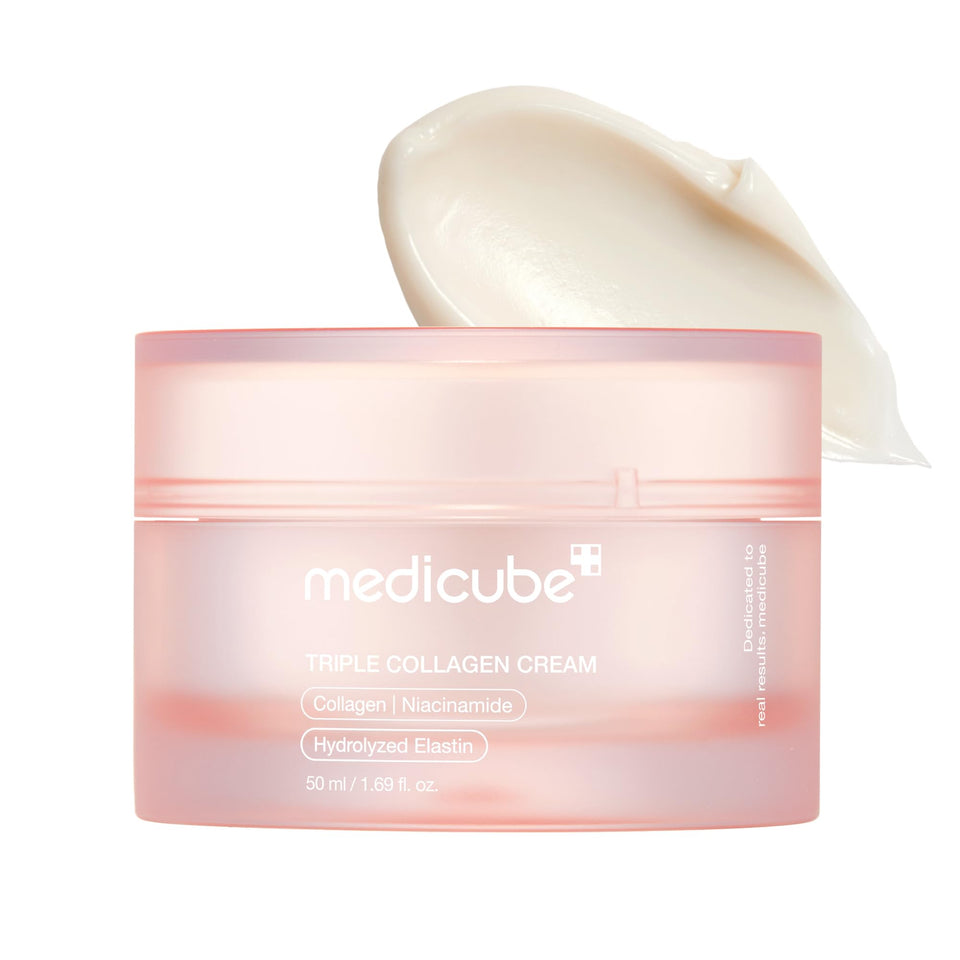 medicube front packaging showing product and benefits