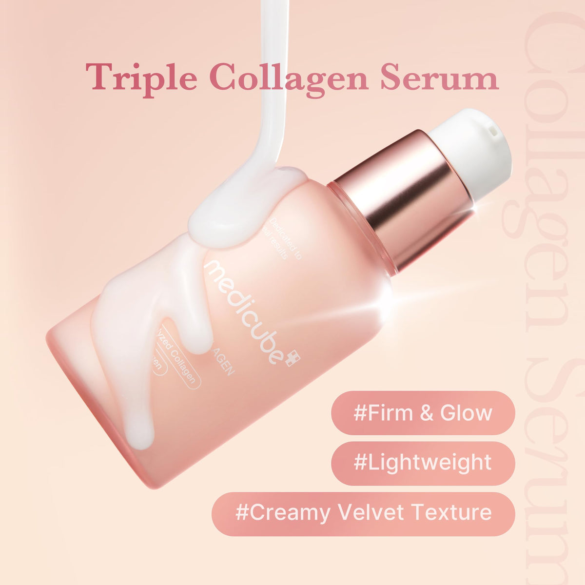 medicube dropper dispensing lightweight serum texture for quick absorption