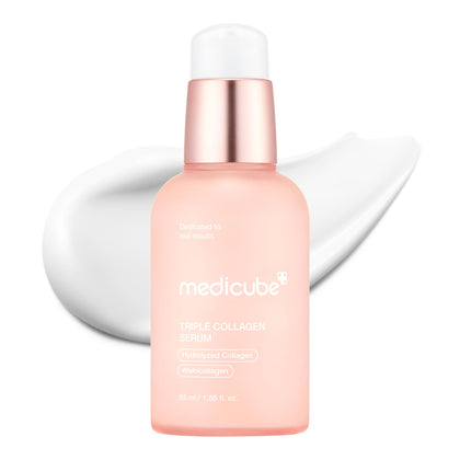medicube front bottle showing serum packaging and brand clarity