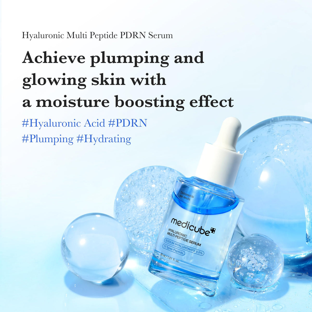 medicube two-layer detail highlighting oil and serum separation for long-lasting moisture
