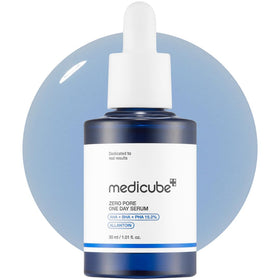 medicube front packaging showing serum and benefits
