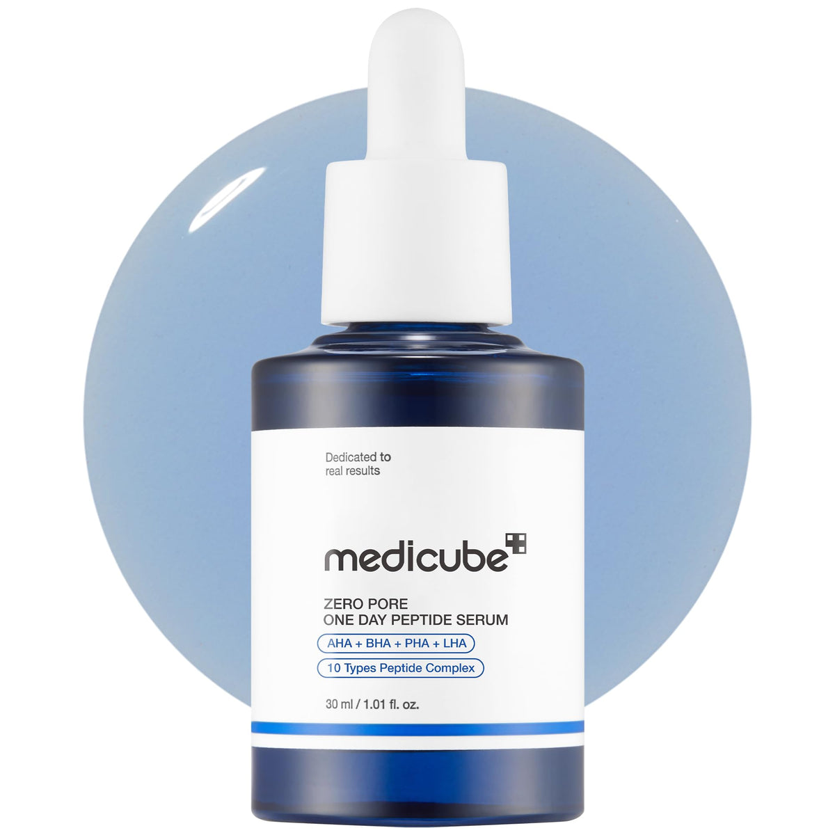 medicube front packaging showing serum and clear benefits