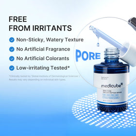 medicube drop applied on hand showing quick absorption benefit