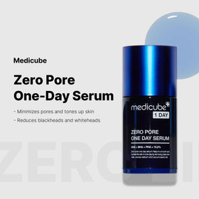 medicube close-up of serum texture showing lightweight absorption