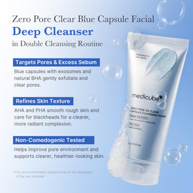 medicube foam texture close-up highlighting gentle lather and creamy finish