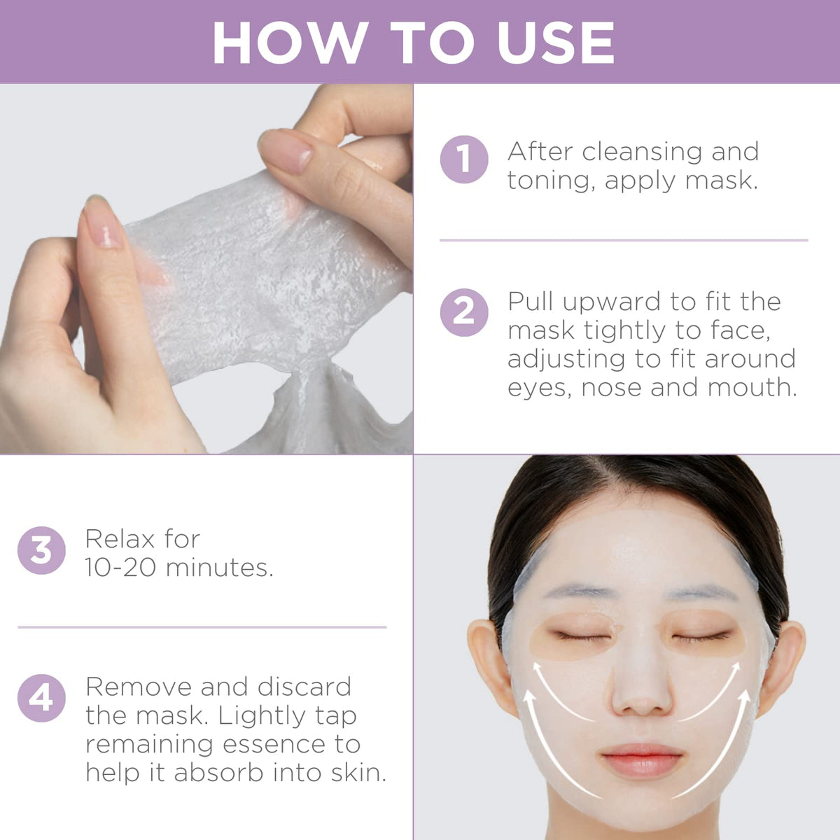 MEDIHEAL after use skin close-up showing visible glow and smoother texture benefit