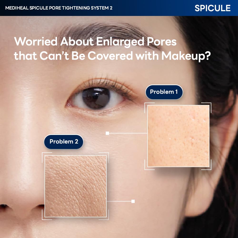 MEDIHEAL ampoule dropper close-up highlighting concentrated collagen delivery