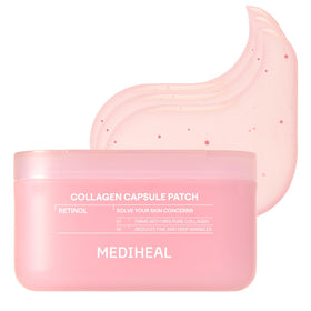 MEDIHEAL hydrogel close-up texture highlighting moisture delivery