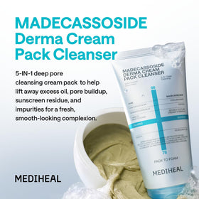 MEDIHEAL creamy texture close-up demonstrating smooth spreadability