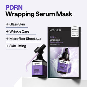 MEDIHEAL essence droplet on skin illustrating nourishing squalane delivery