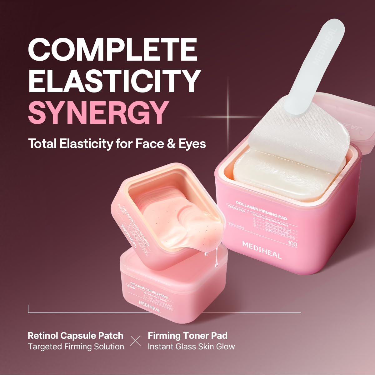 MEDIHEAL lifestyle morning routine showing quick daily use benefit