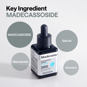 MEDIHEAL product label and ingredients emphasizing clinical evaluation benefit